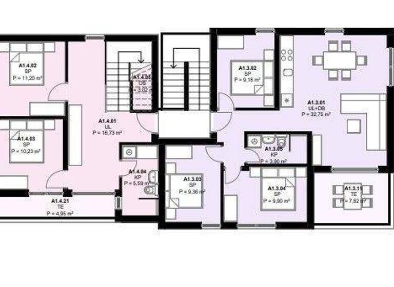 Wohnung zum Kauf 259.882 € 4 Zimmer 1. Geschoss Kastela 21213