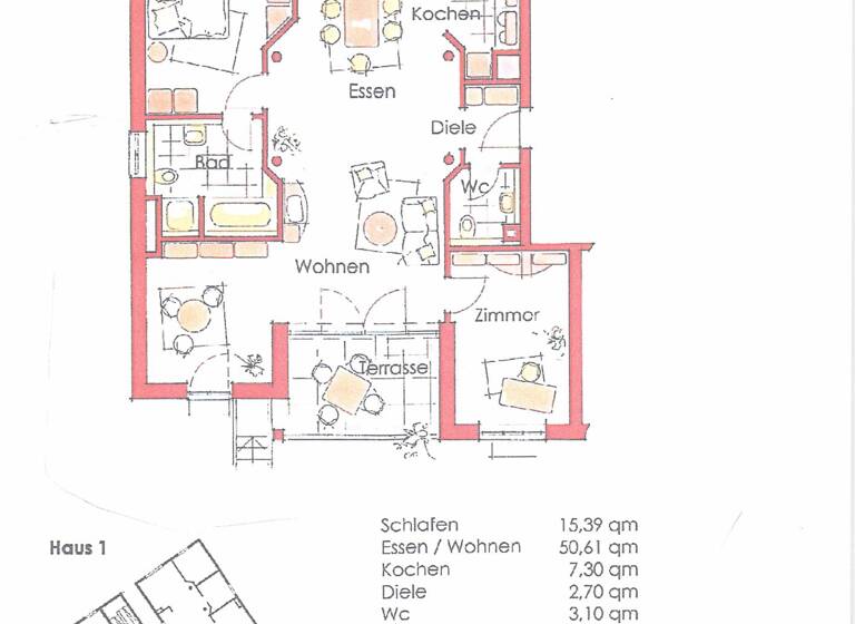 Terrassenwohnung zur Miete 1.550 € 3,5 Zimmer 101,5 m²<br/>Wohnfläche EG<br/>Geschoss Haagstraße 9 Erlangen-Nord Erlangen 91054