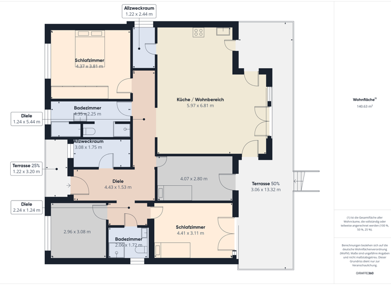 Bungalow zum Kauf 499.000 € 5 Zimmer 140 m² 520 m² Grundstück Erdorf Bitburg 54634
