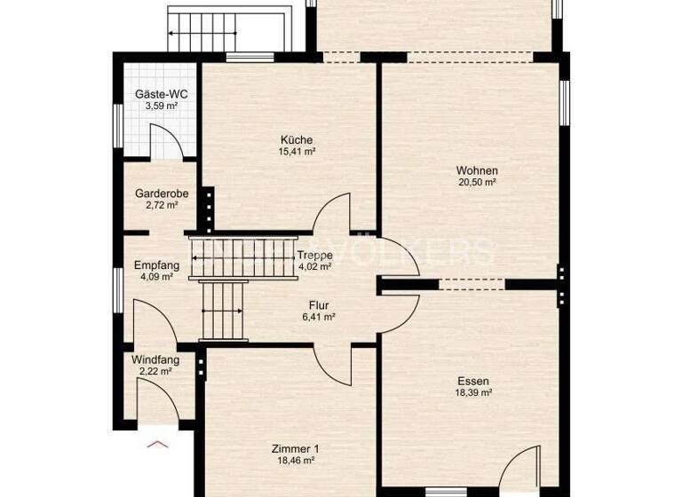 Villa zum Kauf 1.295.000 € 11 Zimmer 267 m² 1.536 m² Grundstück frei ab sofort Ahrensburg 22926
