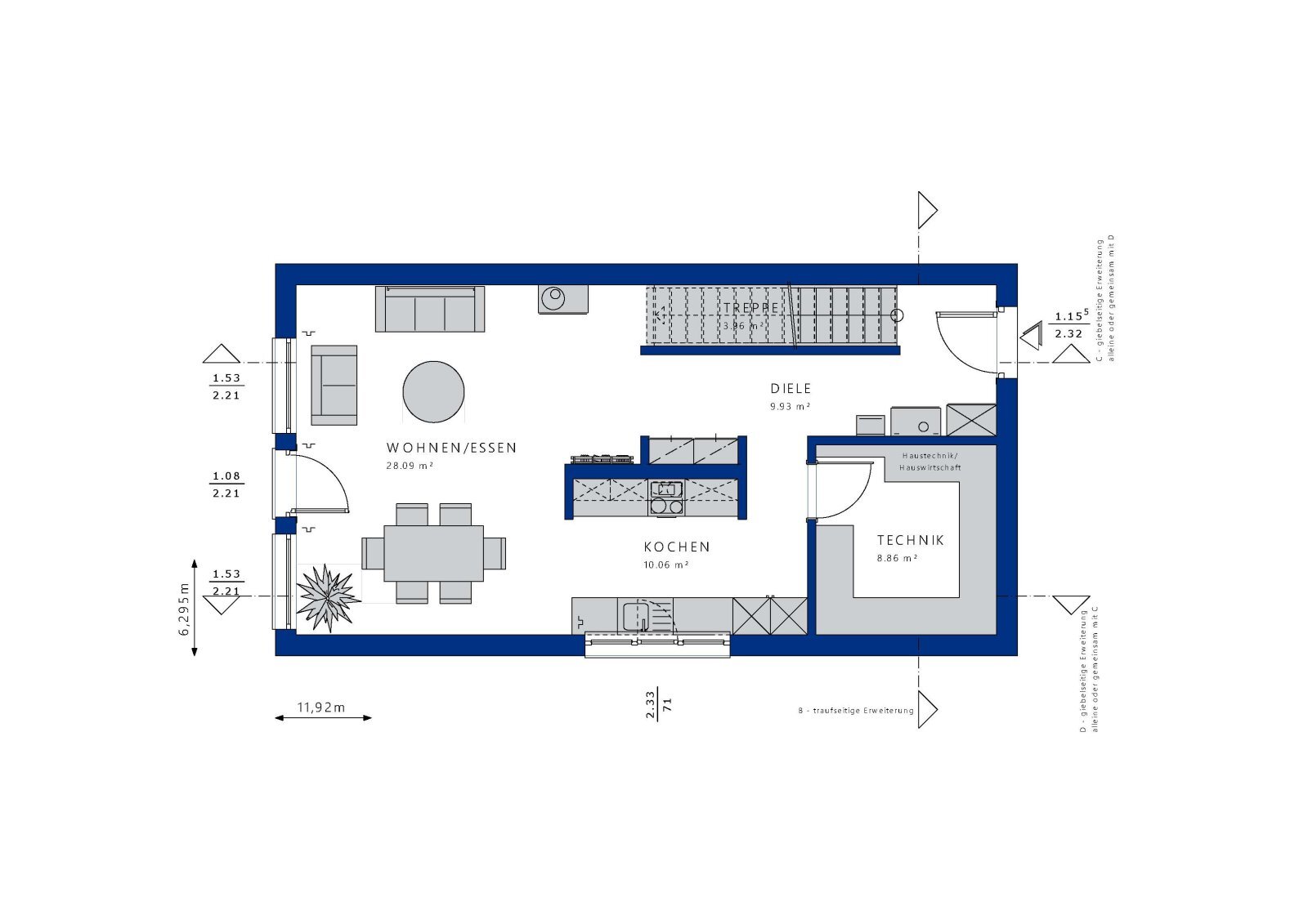 Einfamilienhaus zum Kauf 463.856 € 4 Zimmer 119 m²<br/>Wohnfläche 860 m²<br/>Grundstück Willich Willich 47877