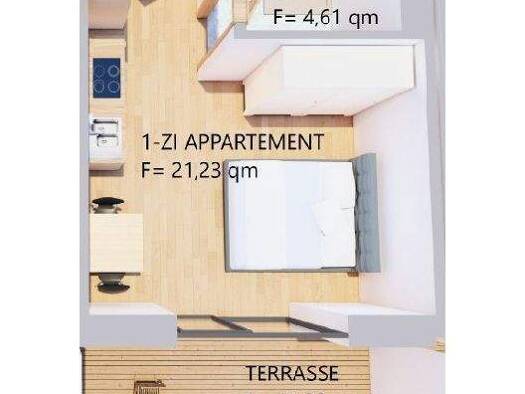Studio zur Miete Wohnen auf Zeit 740 € 1 Zimmer 33 m² frei ab 07.04.2026 Kaufbeuren 87600
