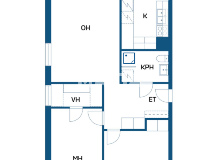 Wohnung zum Kauf 159.000 € 3 Zimmer 67 m² 4. Geschoss Näsintie 25 Porvoo 06100