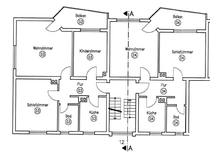 Wohnung zum Kauf provisionsfrei 92.000 € 2 Zimmer 53,8 m²<br/>Wohnfläche 1.<br/>Geschoss Wertstraße 12 Dellwig Essen 45357