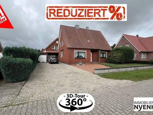 Einfamilienhaus zum Kauf provisionsfrei 199.000 € 8 Zimmer 219 m² 1.329 m² Grundstück Börgermoor Surwold / Börgermoor 26903