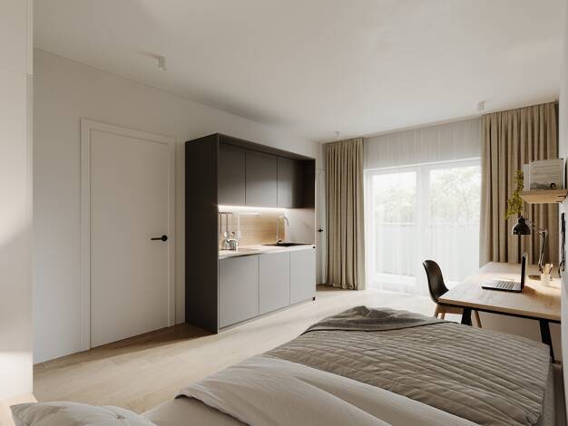 Wohnung zum Kauf - Neubau 250.500 € 1 Zimmer 24,5 m² Freising 85354