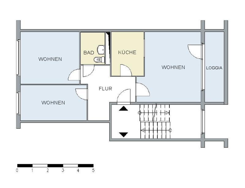 Wohnung zur Miete 331 € 3 Zimmer 62,8 m²<br/>Wohnfläche 5.<br/>Geschoss 01.03.2025<br/>Verfügbarkeit Villejuifer Straße 20 Stadtgebiet Ost Neubrandenburg 17036