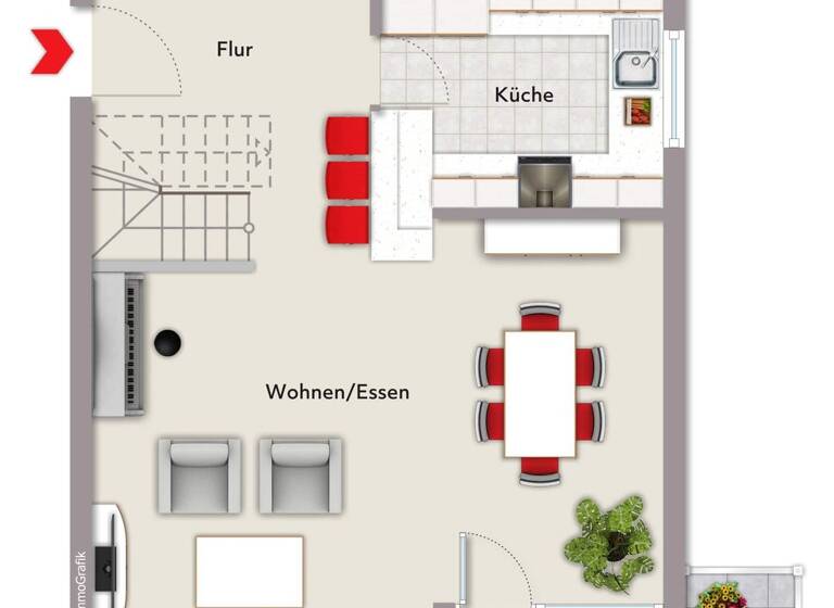 Maisonette zum Kauf 255.000 € 4 Zimmer 99 m² 1. Geschoss frei ab sofort Herzebrock Herzebrock-Clarholz 33442