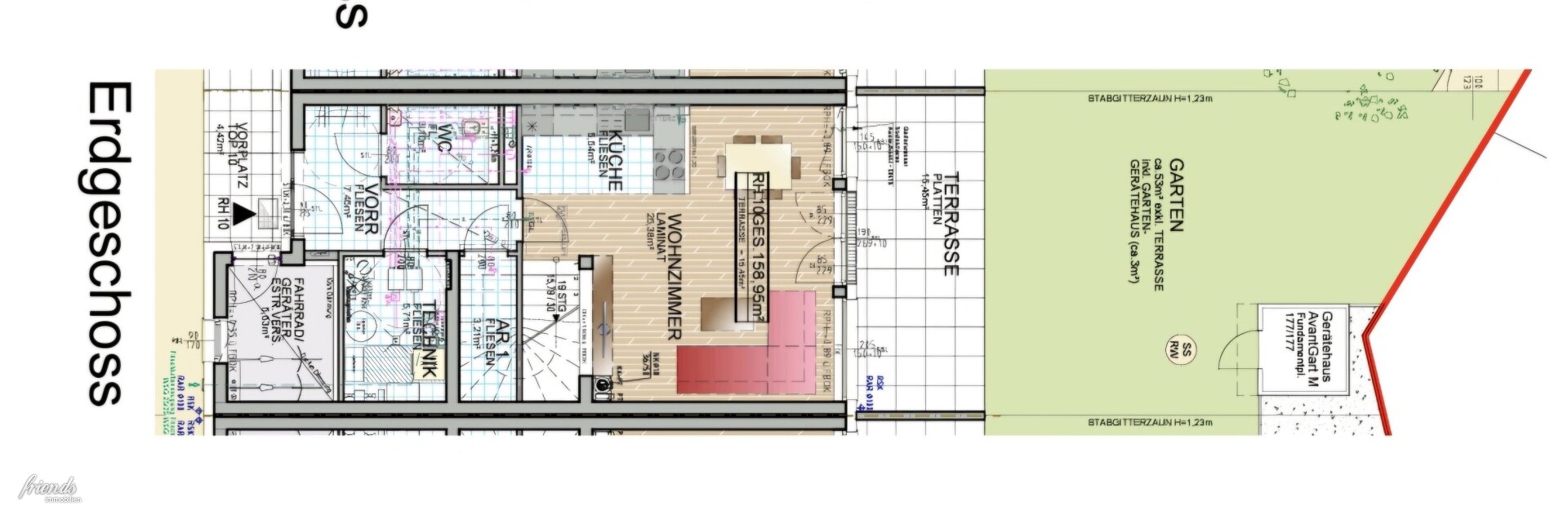 Reihenmittelhaus zum Kauf 449.000 € 6 Zimmer 160 m²<br/>Wohnfläche Eggendorf 2492