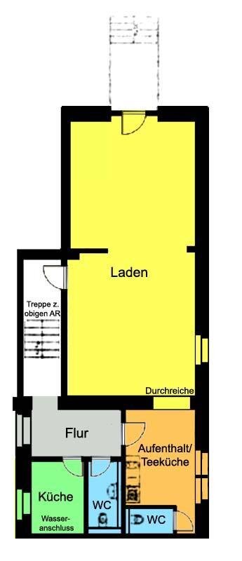 Ladenfläche zur Miete provisionsfrei 500 € 2 Zimmer 82,4 m²<br/>Verkaufsfläche ab 82,4 m²<br/>Teilbarkeit Heidenau 01809