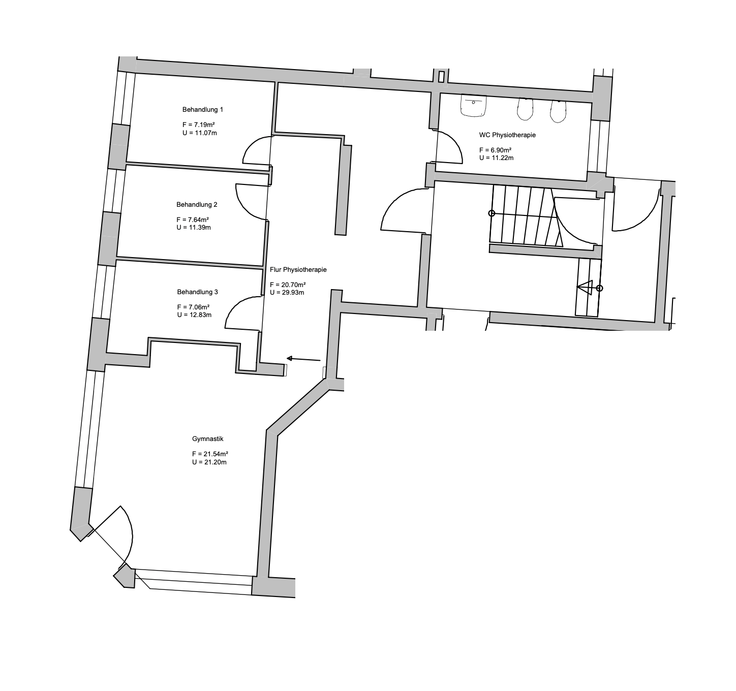 Bürofläche zur Miete 410 € 3 Zimmer 65 m²<br/>Bürofläche Kurt-Heine-Straße Meißen Meißen 01662