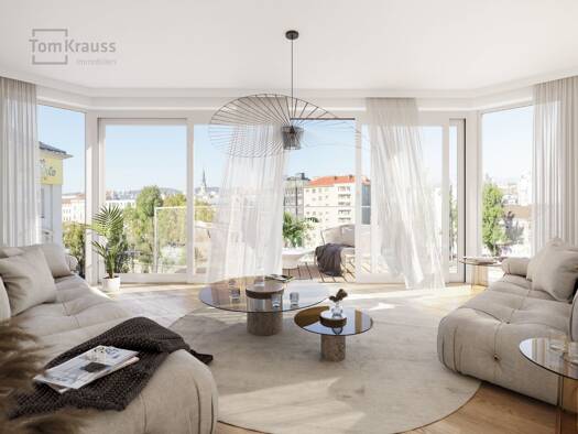 Wohnung zum Kauf - Neubau 574.400 € 2 Zimmer 42,9 m² 4. Geschoss frei ab 01.03.2027 Landstraße 1030