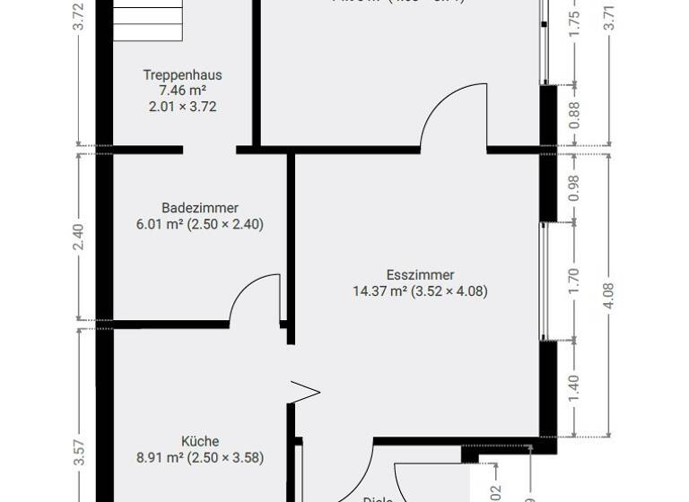 Doppelhaushälfte zum Kauf 179.000 € 3 Zimmer 74 m² 1.324 m² Grundstück Seilershof Gransee 16775