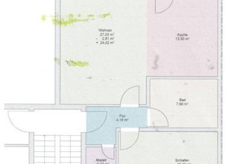 Wohnung zum Kauf 109.500 € 2 Zimmer 70 m² 2. Geschoss Brehna Sandersdorf-Brehna 06796