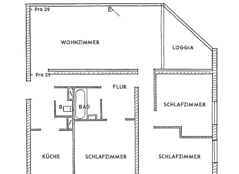 Wohnung zum Kauf 165.000 € 4 Zimmer 90 m² 10. Geschoss Dudweiler Saarbrücken / Dudweiler 66125