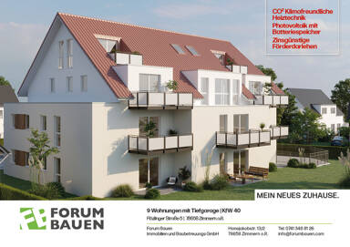 Terrassenwohnung zum Kauf provisionsfrei 406.500 € 3,5 Zimmer 84,4 m² EG Flözlingerstraße 5 Zimmern Zimmern ob Rottweil 78658