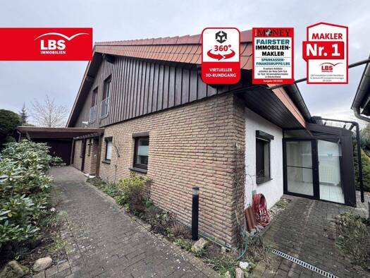 Doppelhaushälfte zum Kauf 359.000 € 6 Zimmer 169 m² 356 m² Grundstück Schloß Holte Schloß Holte-Stukenbrock 33758