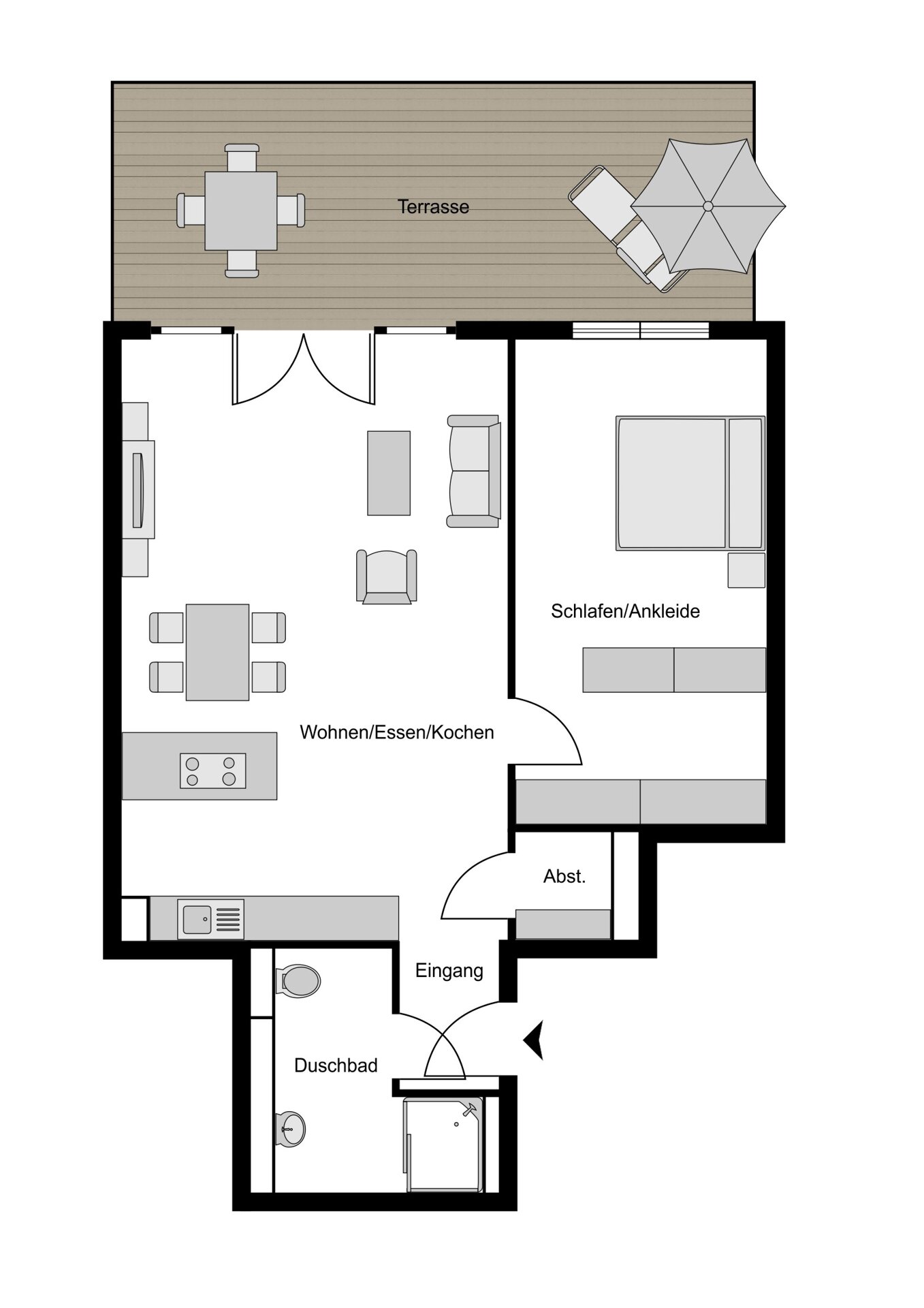 Wohnung zum Kauf 420.000 € 2,5 Zimmer 82 m²<br/>Wohnfläche EG<br/>Geschoss Weitmar - Mark Bochum 44795