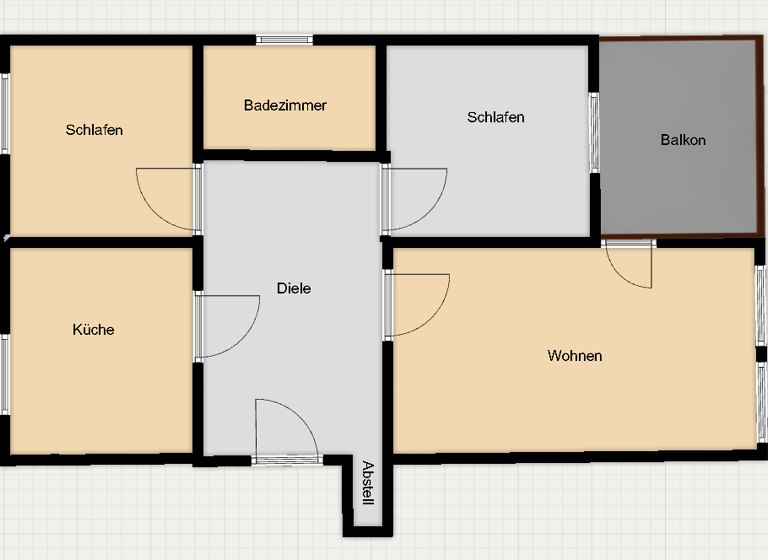 Wohnung zum Kauf 195.000 € 3 Zimmer 72 m² 1. Geschoss frei ab 01.03.2026 Oppum Krefeld 47809