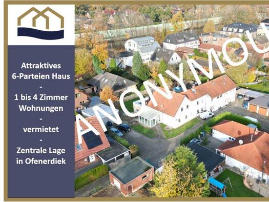 Mehrfamilienhaus zum Kauf 949.000 € 17 Zimmer 427 m² 1.607 m² Grundstück Ofenerdiek Oldenburg / Ofenerdiek 26125