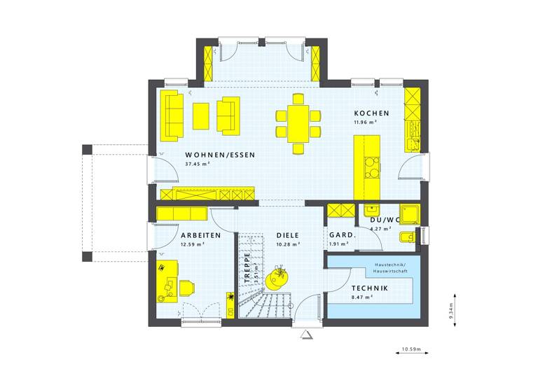 Einfamilienhaus zum Kauf provisionsfrei 416.724 € 5 Zimmer 165 m² 514 m² Grundstück Trebelshain Wurzen OT Falkenhain 04808