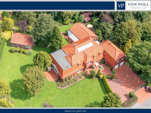 Einfamilienhaus zum Kauf 890.000 € 10 Zimmer 350 m² 5.684 m² Grundstück Upgant-Schott Marienhafe 26529