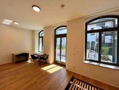 Terrassenwohnung zur Miete 749 € 1 Zimmer 45 m² EG frei ab sofort Leonhardstraße 29 Gostenhof Nürnberg 90443