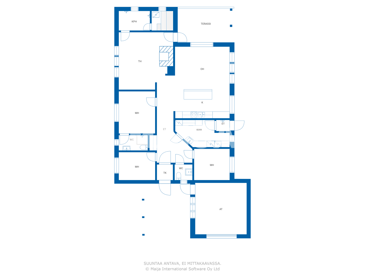 Einfamilienhaus zum Kauf 229.000 € 5 Zimmer 131 m²<br/>Wohnfläche 677 m²<br/>Grundstück Neulastie 4 Oulu 90800