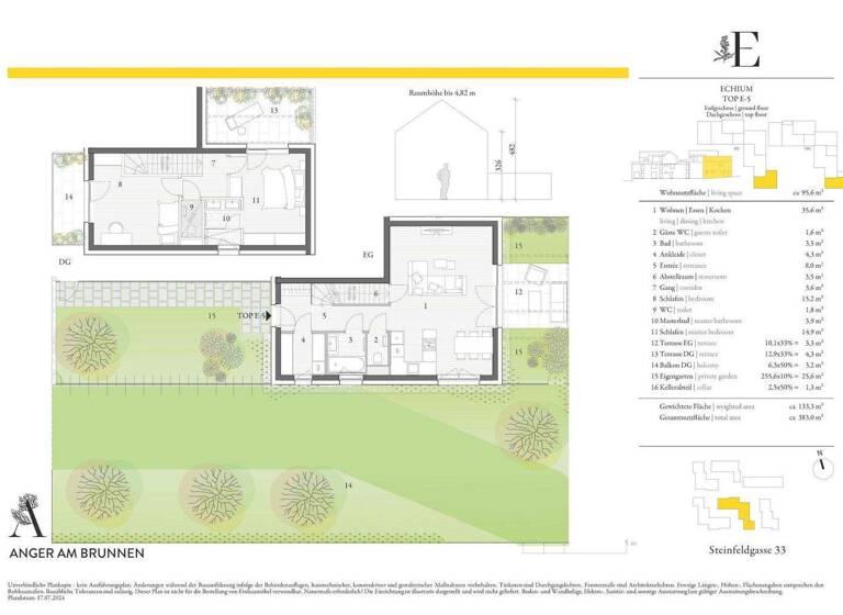 Wohnung zum Kauf - Erstbezug 439.000 € 4 Zimmer EG Hollabrunn 2020