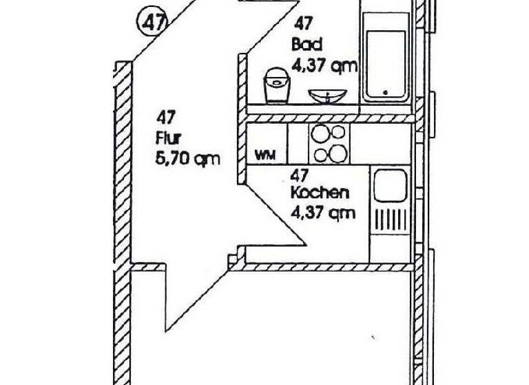 Wohnung zur Miete 630 € 2 Zimmer 51,9 m² frei ab sofort Daimlerstr. 8 d Dingolfing 84130
