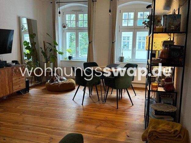 Studio zur Miete Tauschwohnung 415 € 2 Zimmer 51 m² 1. Geschoss Friedrichshain Berlin 10249