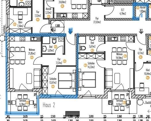 Wohnung zum Kauf provisionsfrei 295.000 € 2 Zimmer 53,7 m²<br/>Wohnfläche Gewerbestraße 15 Mettenheim-Hart Mettenheim 84562