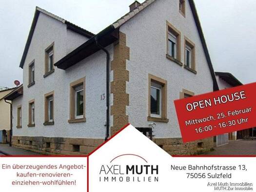 Doppelhaushälfte zum Kauf 299.500 € 5 Zimmer 152,7 m² 350 m² Grundstück Sulzfeld 75056