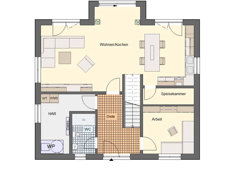 Einfamilienhaus zum Kauf provisionsfrei 358.460 € 5 Zimmer 130 m² 575 m² Grundstück Waldweg 18 Bottmersdorf Wanzleben-Börde 39164