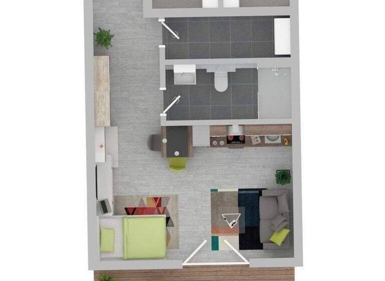 Studio zum Kauf - Erstbezug provisionsfrei 254.600 € 1 Zimmer 48,1 m² EG Mallersdorf Mallersdorf-Pfaffenberg 84066