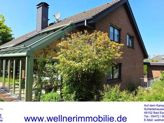 Einfamilienhaus zum Kauf 475.000 € 6 Zimmer 204 m² 880 m² Grundstück Kuhweg 8 Eielstädt Bad Essen 49152