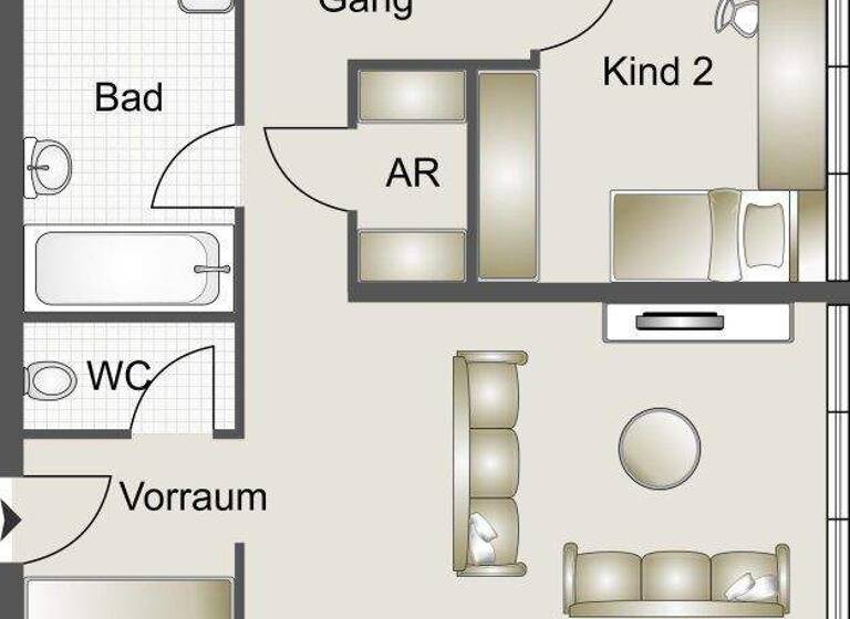 Wohnung zum Kauf 299.000 € 4 Zimmer 90 m² Plattenweg 7 Feldkirch 6800