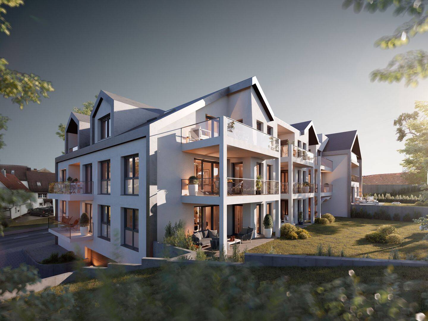 Immobilie in Empfingen - W8 - Balkontraum mit Parkblick,entspannt wohnen über dem Alltag - Bild 4