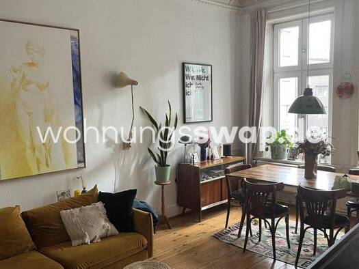 Wohnung zur Miete Tauschwohnung 1.100 € 4 Zimmer 90 m² 2. Geschoss St. Pauli Mitte 20359