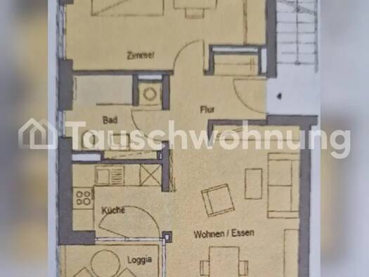Wohnung zur Miete Tauschwohnung 507 € 2 Zimmer 47 m² 1. Geschoss Bornstedter Feld Potsdam 14469