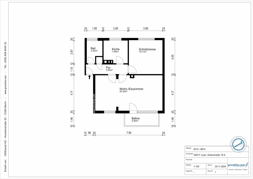 Wohnung zum Kauf 129.000 € 3 Zimmer 63,9 m²<br/>Wohnfläche Leck Leck 25917