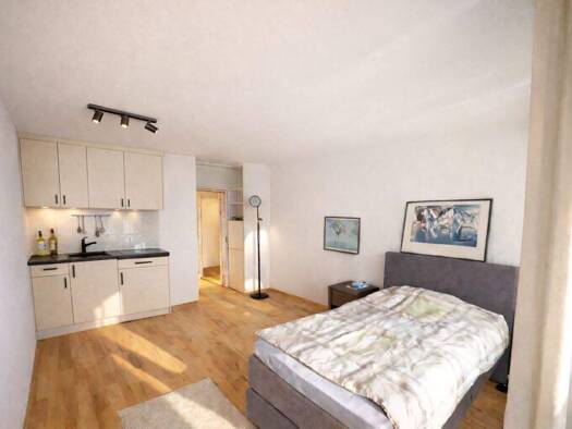 Studio zur Miete 518 € 1 Zimmer 28 m² frei ab 01.04.2026 Wiesbaden 65195