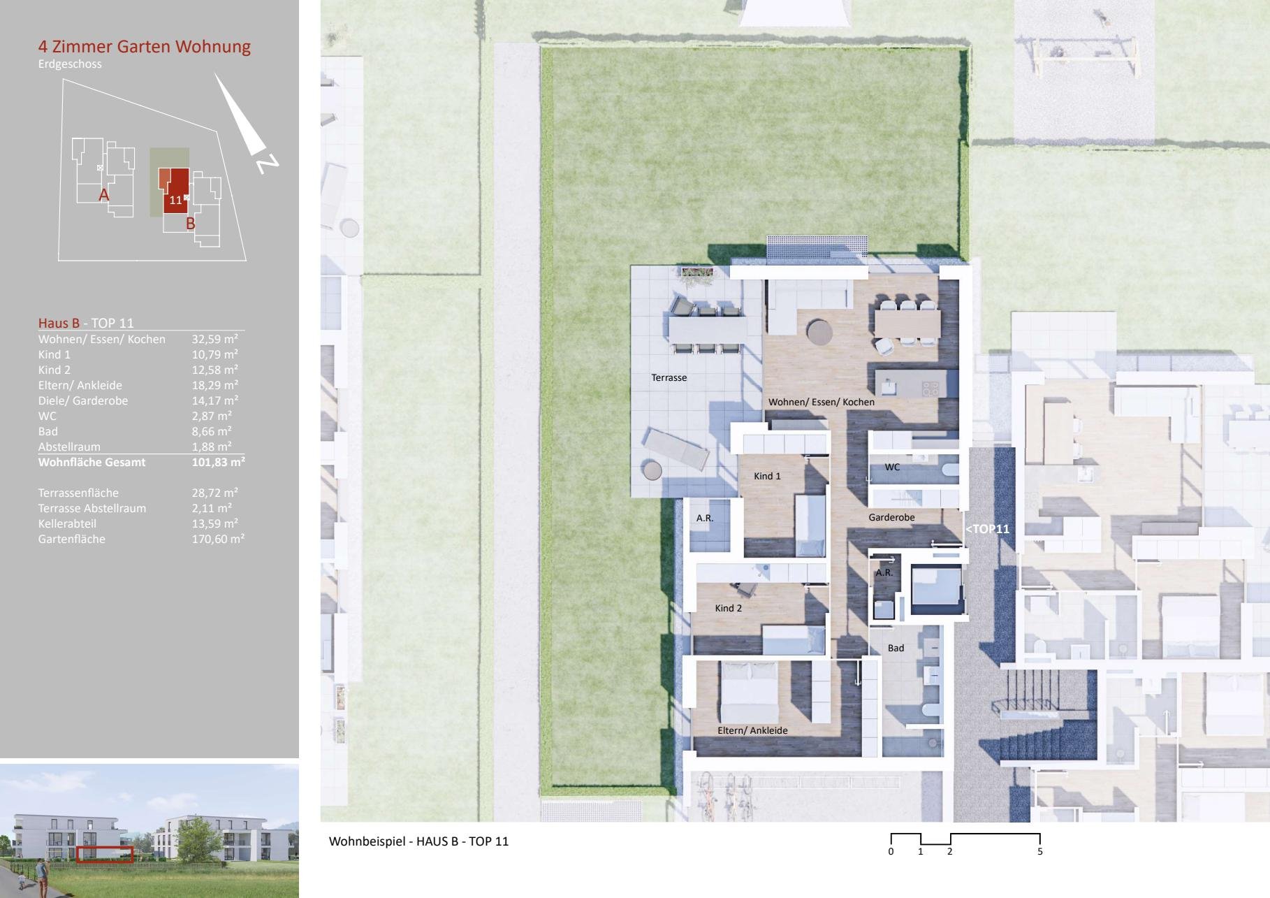 Wohnung zum Kauf provisionsfrei 745.000 € 4 Zimmer 101,8 m²<br/>Wohnfläche EG<br/>Geschoss Ketschelenstraße Feldkirch 6800