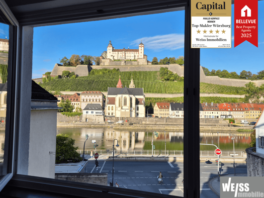 Wohnung zur Miete 2.013 € 3 Zimmer 115 m² 3. Geschoss Wirsbergstraße 10 Altstadt Würzburg 97070