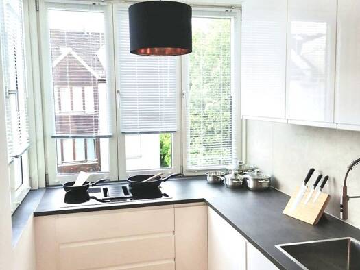 Wohnung zum Kauf provisionsfrei 298.000 € 1,5 Zimmer 43,6 m² 3. Geschoss Bahnhofsweg 1 Unterhaching 82008