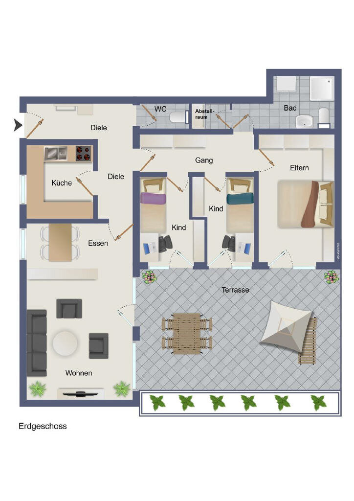 Wohnung zum Kauf 369.000 € 4 Zimmer 111 m²<br/>Wohnfläche Müllheim Müllheim 79379