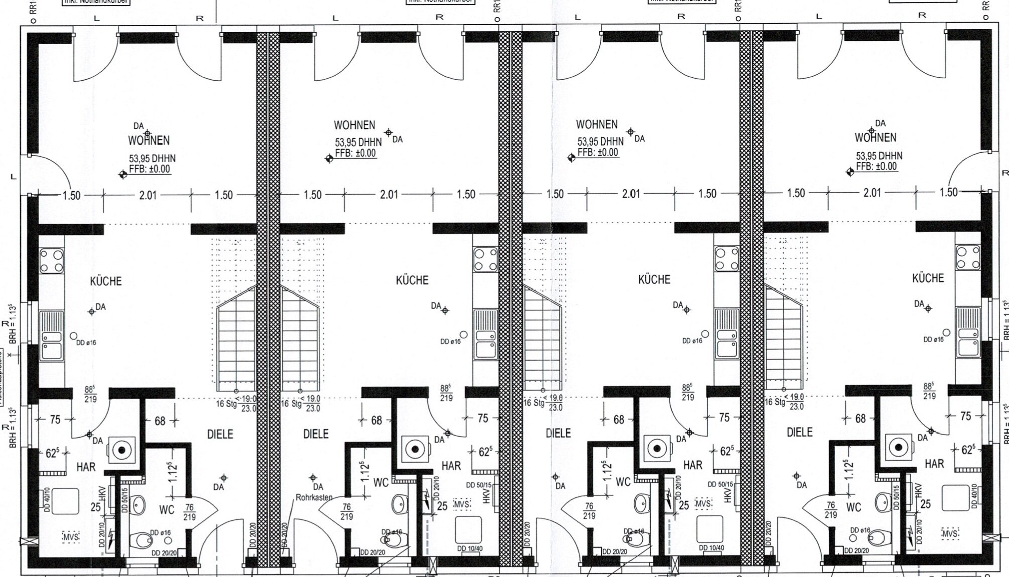 Reihenendhaus zum Kauf 595.000 € 4 Zimmer 114 m²<br/>Wohnfläche 157 m²<br/>Grundstück Bothfeld Hannover 30659