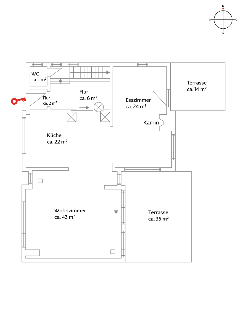 Haus zum Kauf 1.980.000 € 5,5 Zimmer 200 m²<br/>Wohnfläche 784 m²<br/>Grundstück Blankenese Hamburg 22587