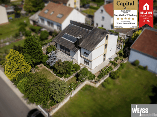 Einfamilienhaus zum Kauf 539.000 € 7 Zimmer 210,5 m² 794 m² Grundstück Frankenstraße 15 Geldersheim 97505