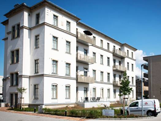 Betreutes Wohnen zur Miete 1.195 € 2 Zimmer 51,7 m² frei ab sofort Königsbrücker Straße 117 b Albertstadt Dresden 01099